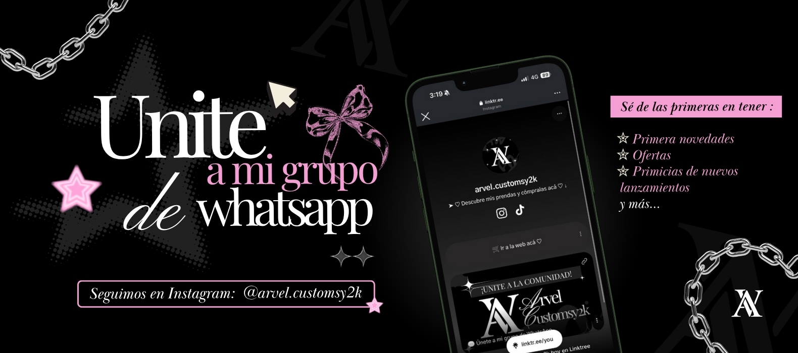 Banner web streetwear